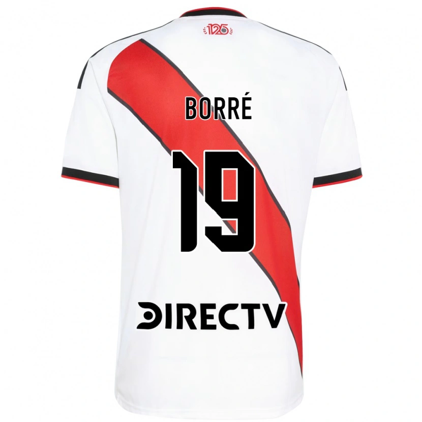 Danxen Kid Rafael Santos Borré #19 Red White Black Home Jersey 2026/27 T-Shirt