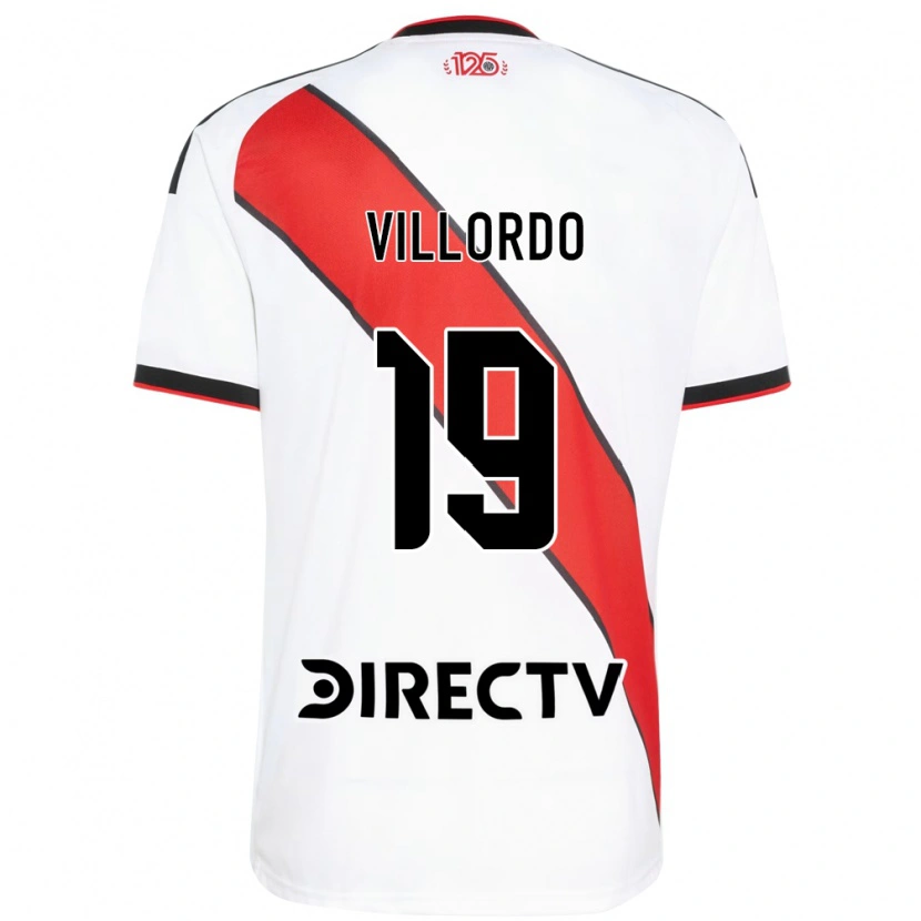 Danxen Kid Juan Villordo #19 Red White Black Home Jersey 2026/27 T-Shirt
