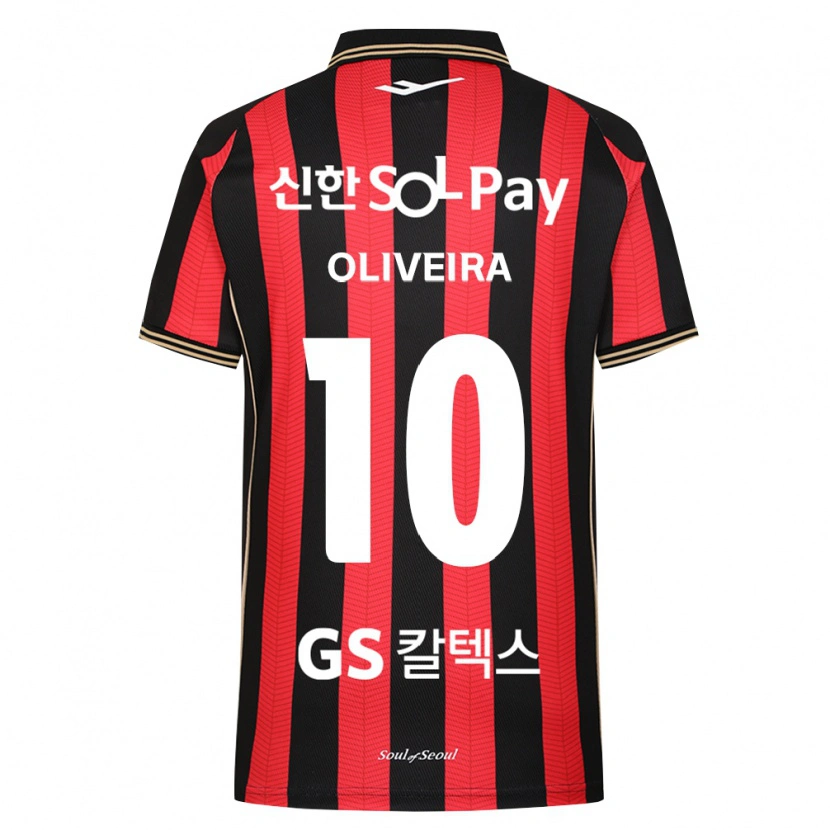 Danxen Kid Anderson Oliveira #10 Red White Black Home Jersey 2026/27 T-Shirt