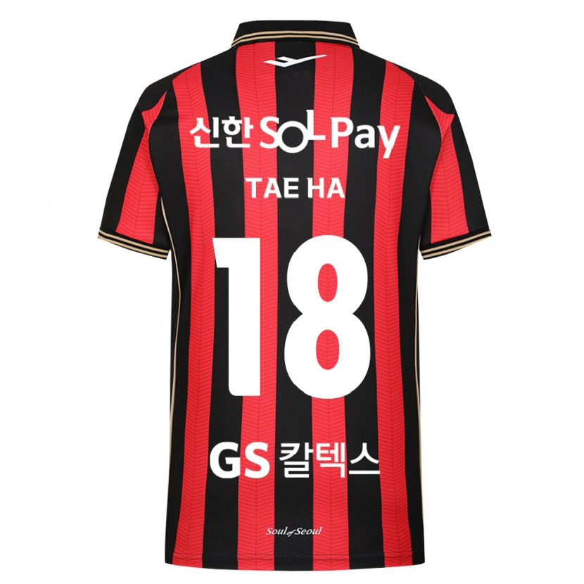 Danxen Kid Tae-Ha Jung #18 Red White Black Home Jersey 2026/27 T-Shirt