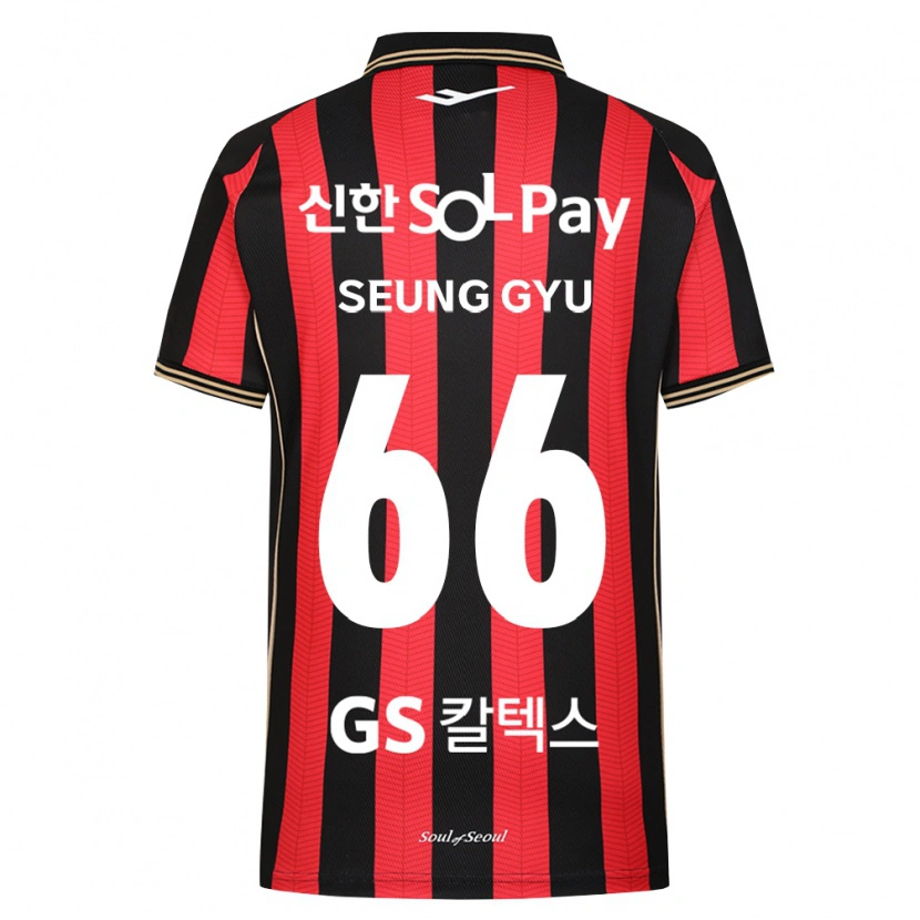 Danxen Kid Seung-Gyu Han #66 Red White Black Home Jersey 2026/27 T-Shirt