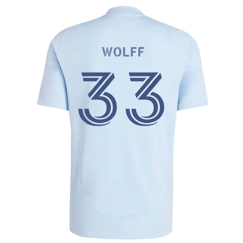 Danxen Kid Owen Wolff #33 Light Blue Light Grey Home Jersey 2026/27 T-Shirt
