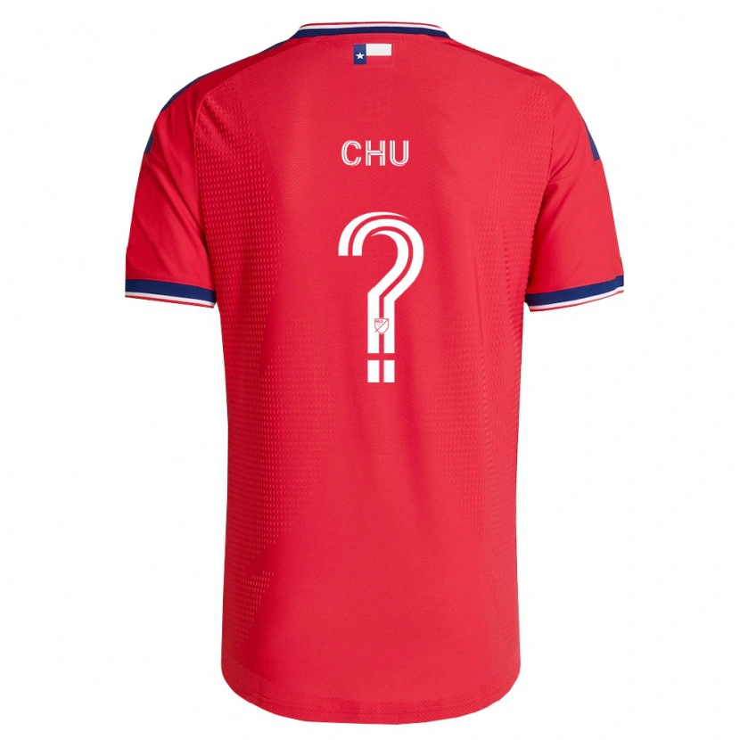 Danxen Kid Leo Chu #0 Red Blue White Home Jersey 2026/27 T-Shirt