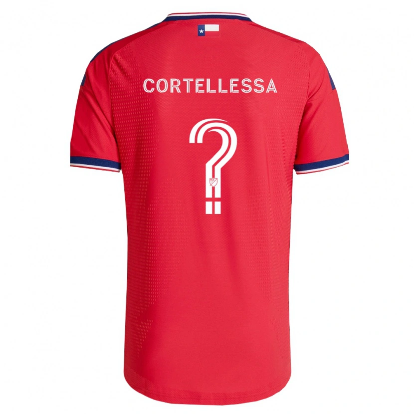 Danxen Kid Michael Cortellessa #0 Red Blue White Home Jersey 2026/27 T-Shirt