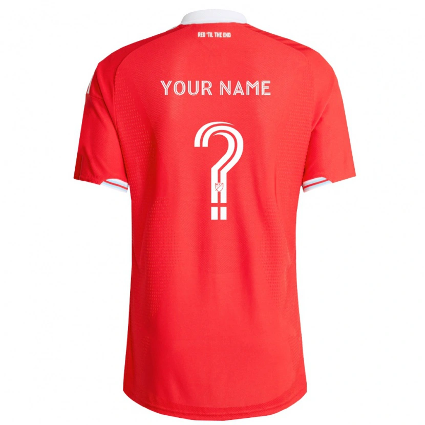 Danxen Kid Your Name #0 Red Deep Blue White Home Jersey 2026/27 T-Shirt