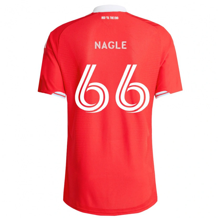 Danxen Kid Chase Nagle #66 Red Deep Blue White Home Jersey 2026/27 T-Shirt