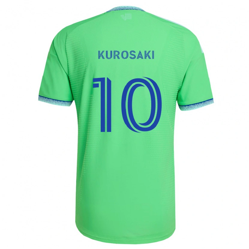 Danxen Kid Yuuka Kurosaki #10 Green Light Blue Home Jersey 2026/27 T-Shirt