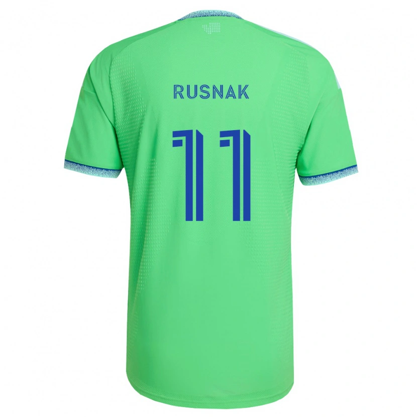 Danxen Kid Albert Rusnák #11 Green Light Blue Home Jersey 2026/27 T-Shirt