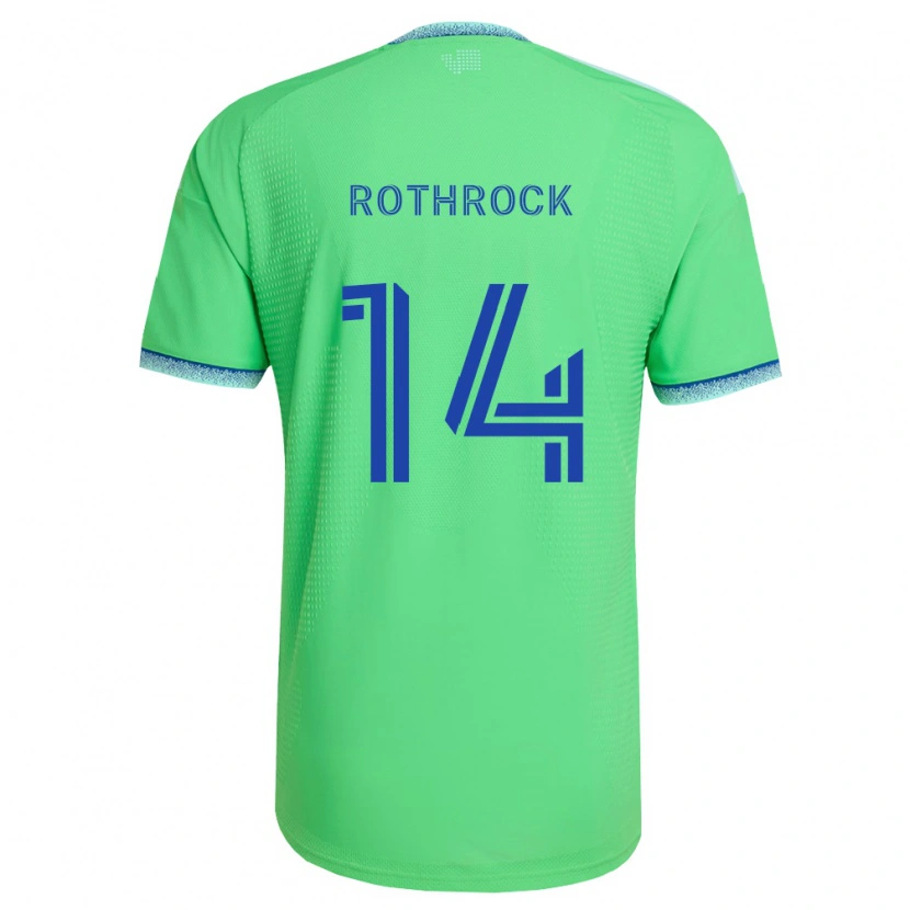 Danxen Kid Paul Rothrock #14 Green Light Blue Home Jersey 2026/27 T-Shirt