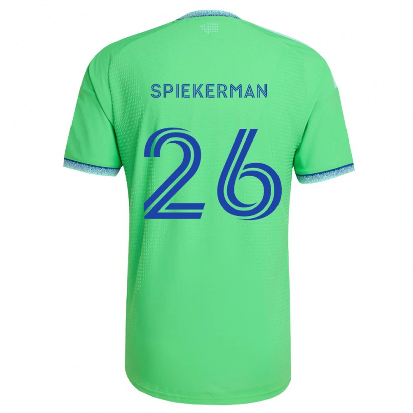 Danxen Kid Stephanie Spiekerman #26 Green Light Blue Home Jersey 2026/27 T-Shirt
