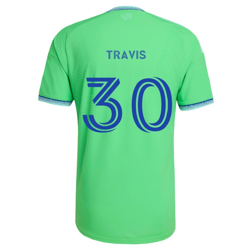 Danxen Kid Riley Travis #30 Green Light Blue Home Jersey 2026/27 T-Shirt
