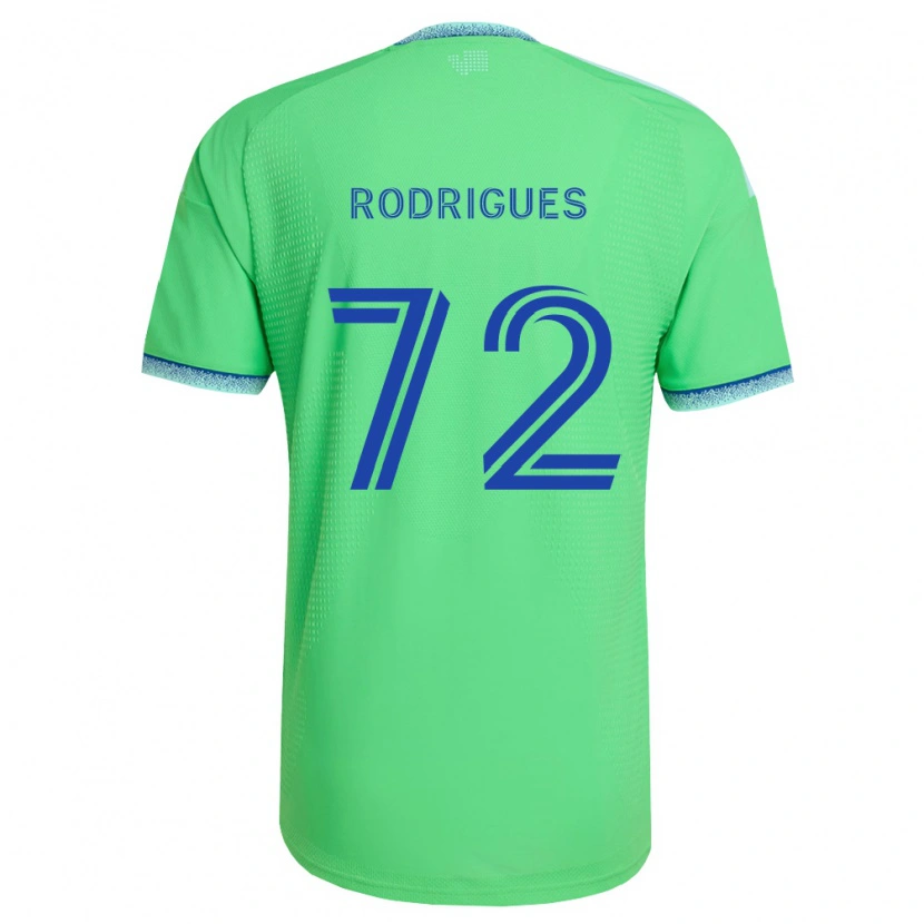 Danxen Kid Braudílio Rodrigues #72 Green Light Blue Home Jersey 2026/27 T-Shirt