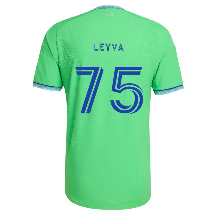 Danxen Kid Danny Leyva #75 Green Light Blue Home Jersey 2026/27 T-Shirt