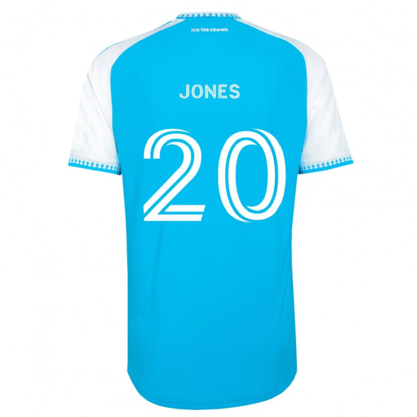 Danxen Kid Derrick Jones #20 Sky Blue White Black Home Jersey 2026/27 T-Shirt