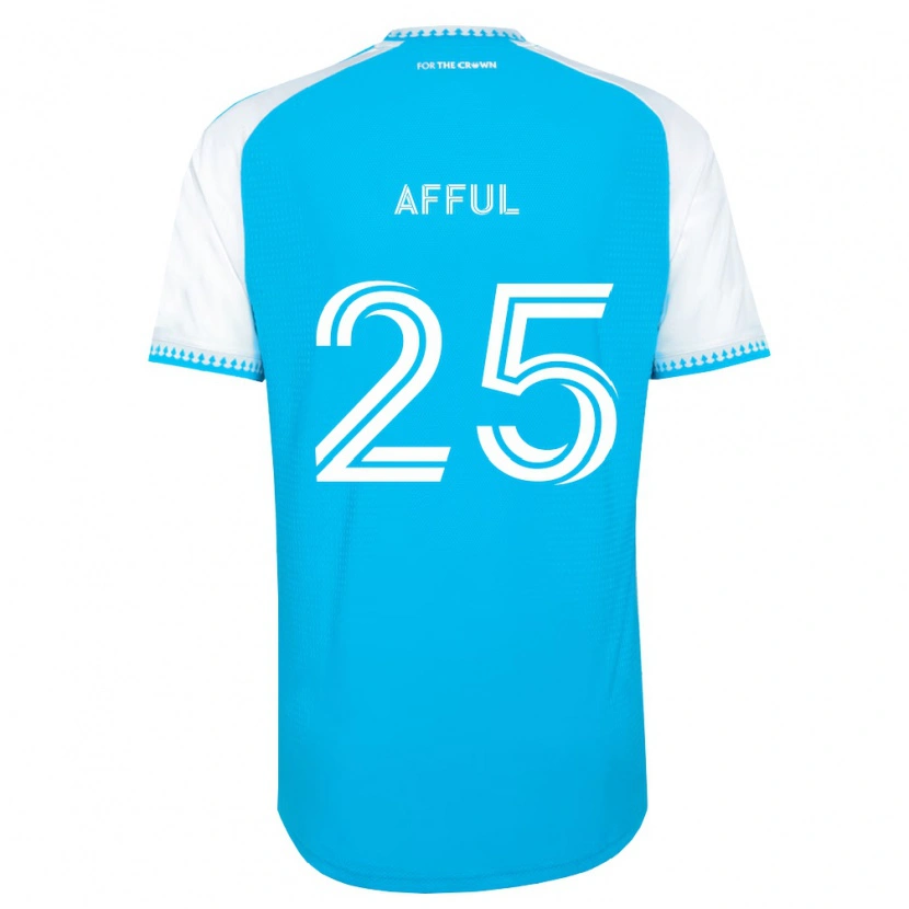 Danxen Kid Harrison Afful #25 Sky Blue White Black Home Jersey 2026/27 T-Shirt