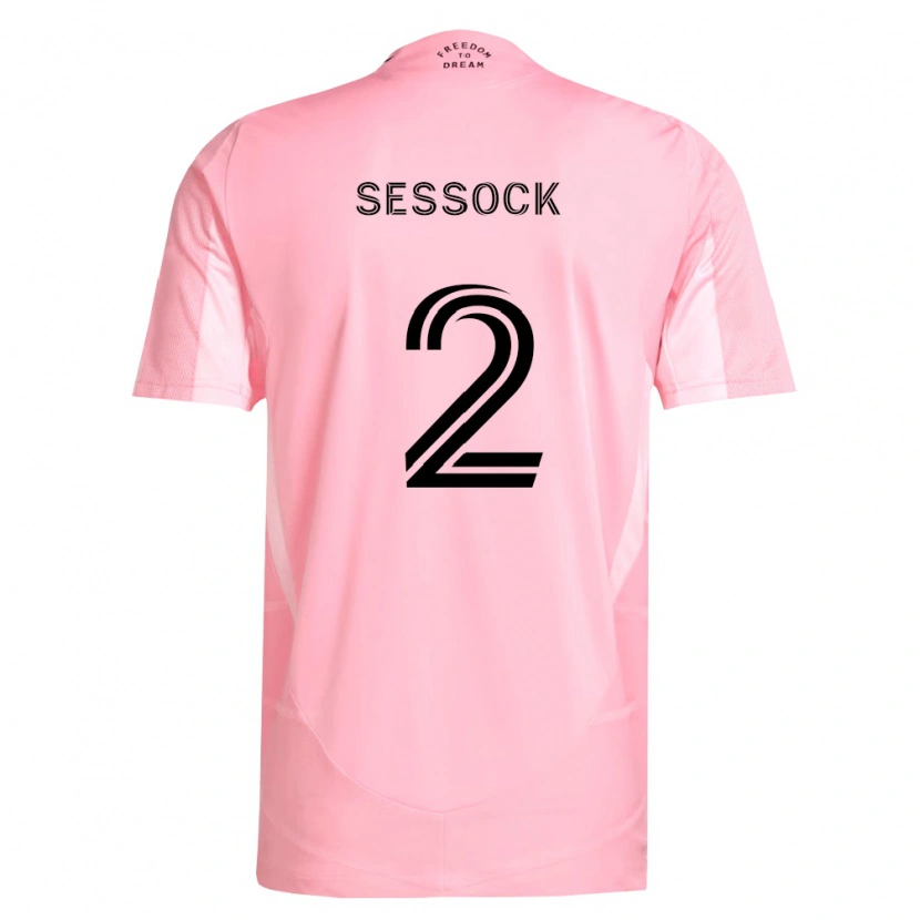 Danxen Kid Nykolas Sessock #2 Pink Black Home Jersey 2026/27 T-Shirt
