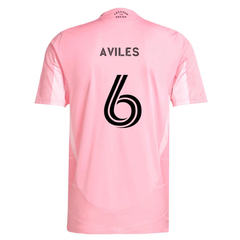 Danxen Kid Tomás Avilés #6 Pink Black Home Jersey 2026/27 T-Shirt