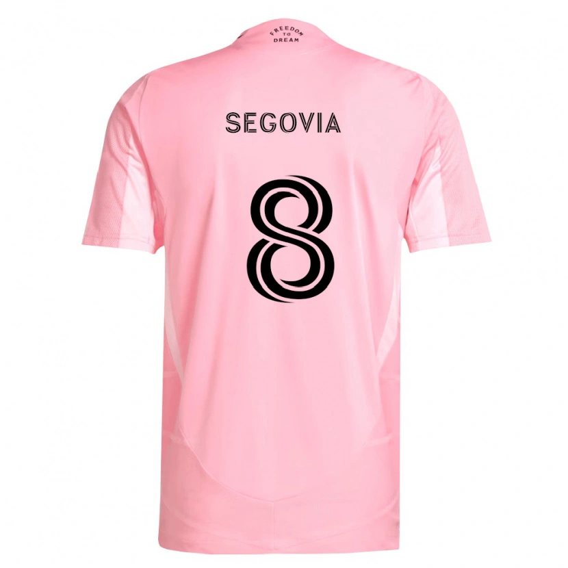Danxen Kid Telasco Segovia #8 Pink Black Home Jersey 2026/27 T-Shirt