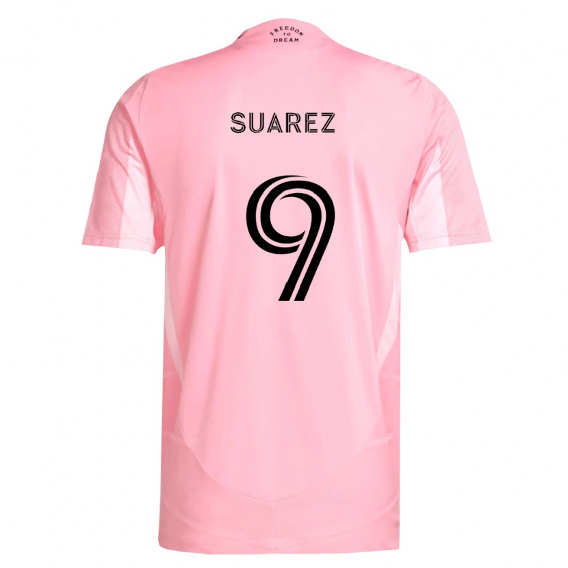 Danxen Kid Luis Suárez #9 Pink Black Home Jersey 2026/27 T-Shirt
