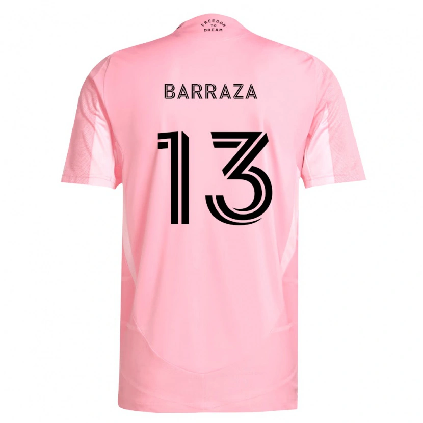 Danxen Kid Luis Barraza #13 Pink Black Home Jersey 2026/27 T-Shirt