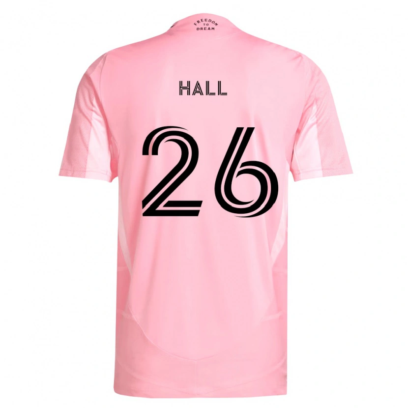 Danxen Kid Tyler Hall #26 Pink Black Home Jersey 2026/27 T-Shirt