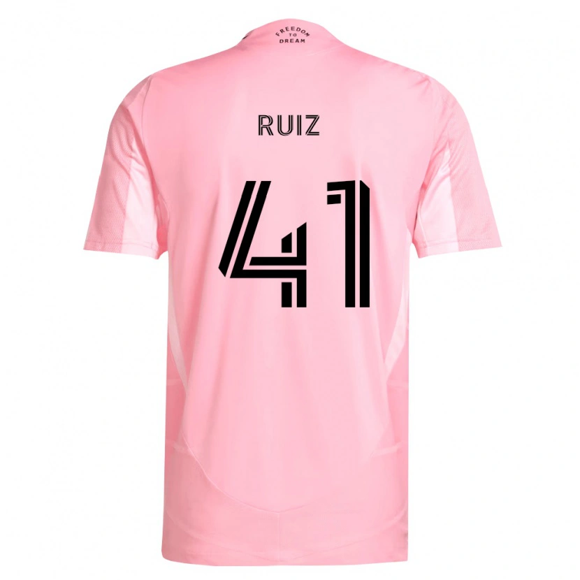 Danxen Kid David Ruíz #41 Pink Black Home Jersey 2026/27 T-Shirt