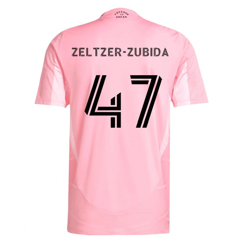 Danxen Kid Idoh Zeltzer-Zubida #47 Pink Black Home Jersey 2026/27 T-Shirt