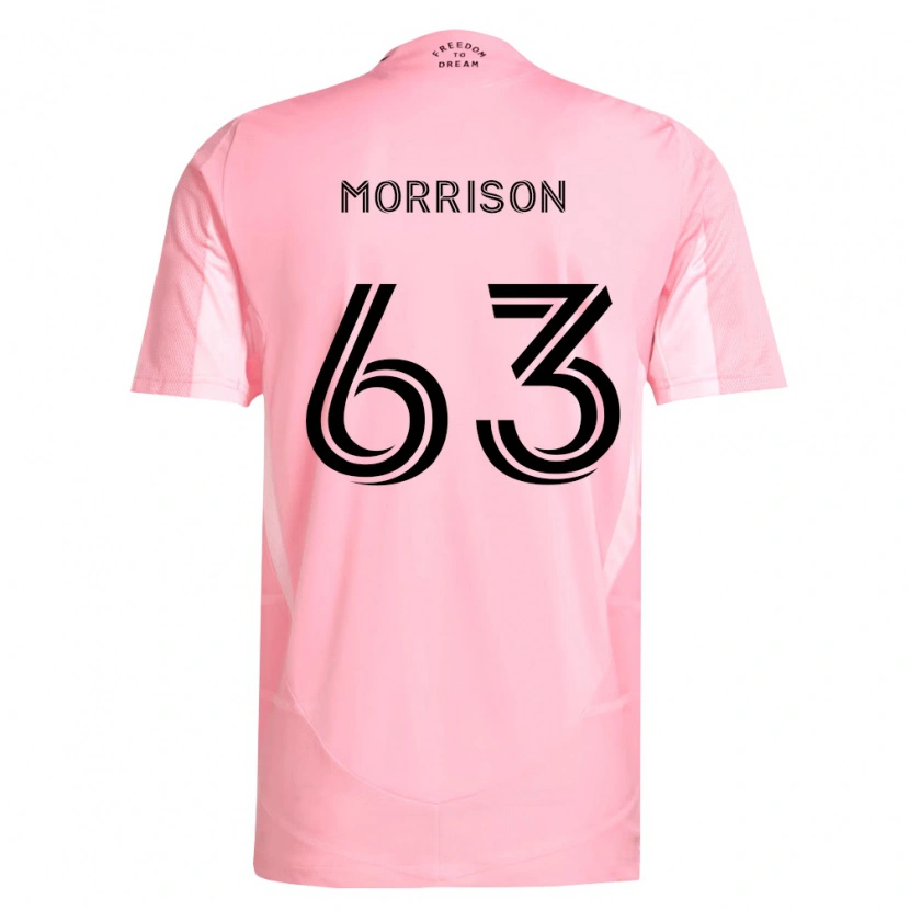 Danxen Kid Sloan Morrison #63 Pink Black Home Jersey 2026/27 T-Shirt