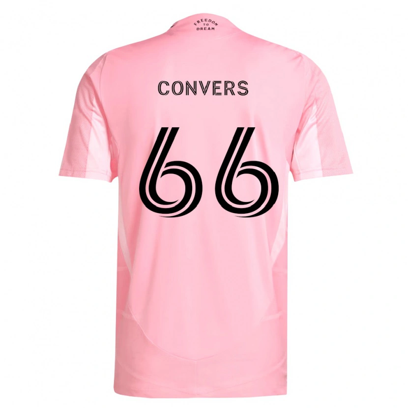 Danxen Kid Joseph Convers #66 Pink Black Home Jersey 2026/27 T-Shirt