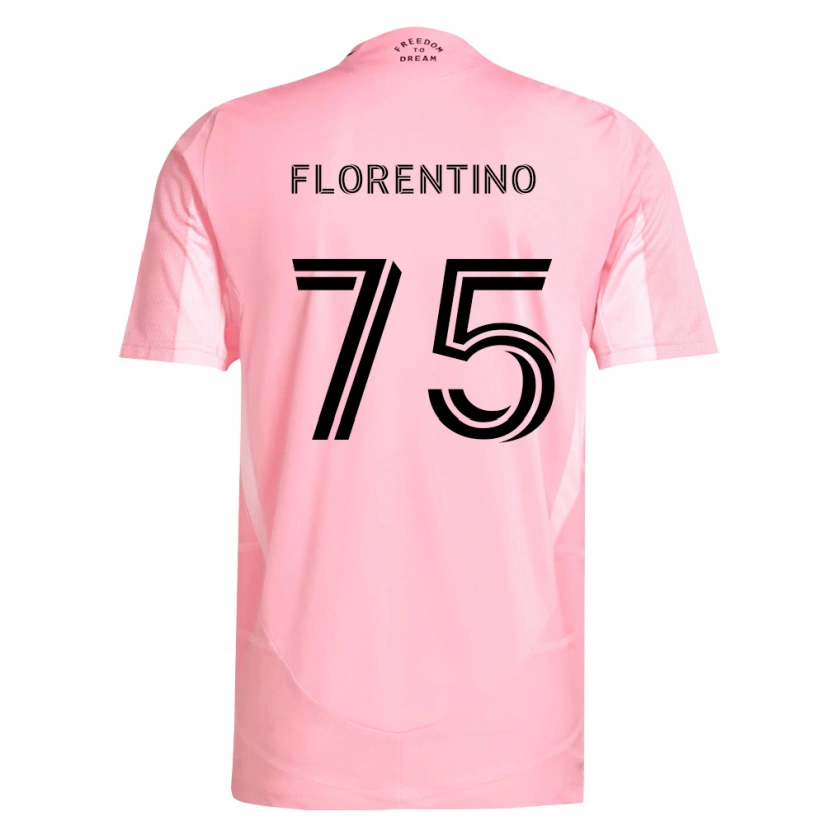 Danxen Kid Gabriel Florentino #75 Pink Black Home Jersey 2026/27 T-Shirt