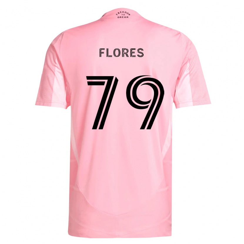 Danxen Kid Alejandro Flores #79 Pink Black Home Jersey 2026/27 T-Shirt