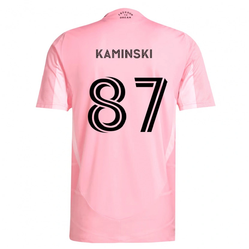 Danxen Kid Brett Kaminski #87 Pink Black Home Jersey 2026/27 T-Shirt