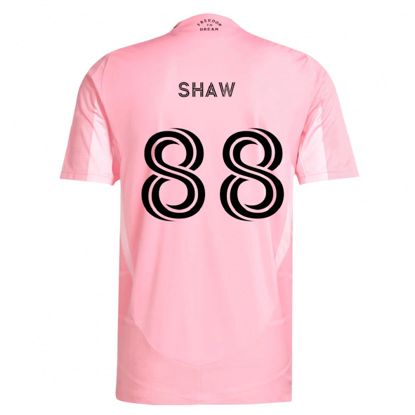 Danxen Kid Alexander Shaw #88 Pink Black Home Jersey 2026/27 T-Shirt