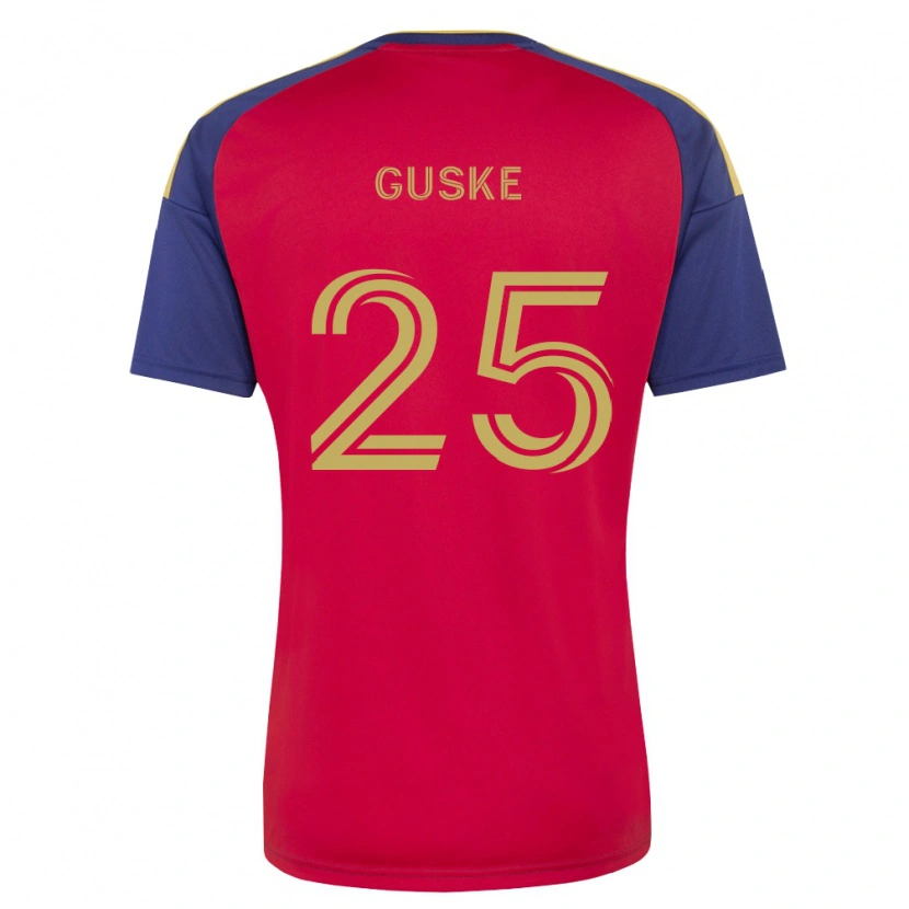 Danxen Kid Colin Guske #25 Royal Blue Brown Red Home Jersey 2026/27 T-Shirt