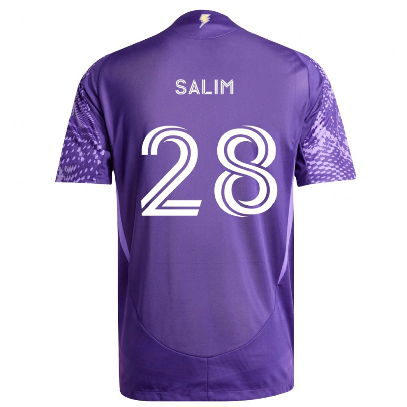 Danxen Kid Abdi Salim #28 Purple White Home Jersey 2026/27 T-Shirt