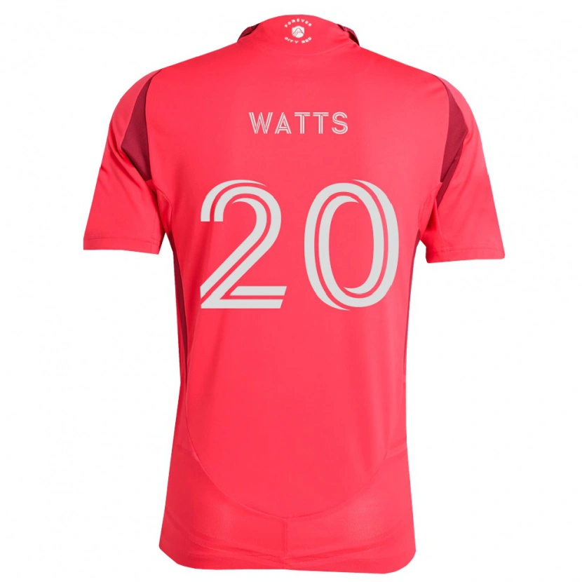 Danxen Kid Akil Watts #20 Magenta White Home Jersey 2026/27 T-Shirt