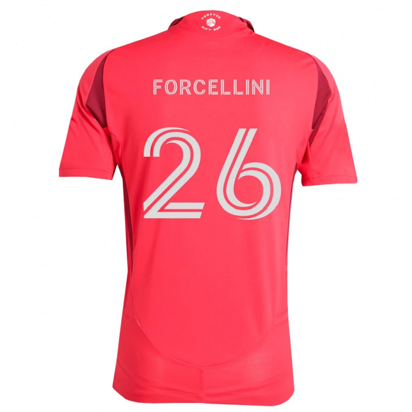 Danxen Kid Cooper Forcellini #26 Magenta White Home Jersey 2026/27 T-Shirt
