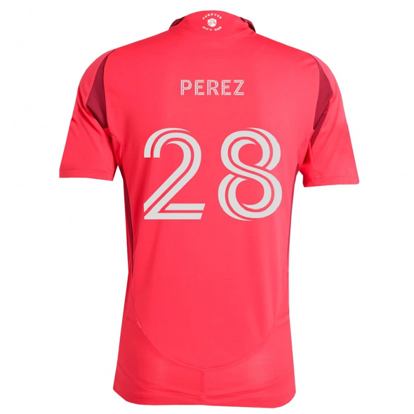 Danxen Kid Miguel Perez #28 Magenta White Home Jersey 2026/27 T-Shirt