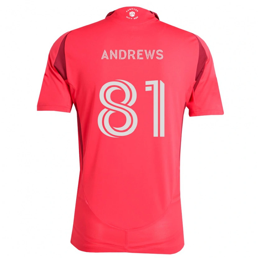 Danxen Kid Joe Andrews #81 Magenta White Home Jersey 2026/27 T-Shirt