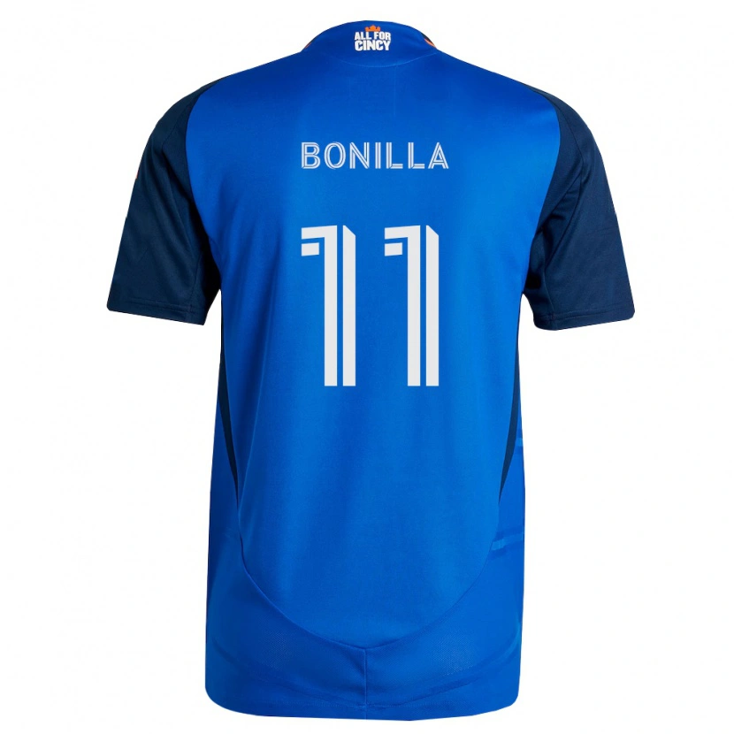 Danxen Kid Jarell Bonilla #11 Royal Blue Orange Home Jersey 2026/27 T-Shirt