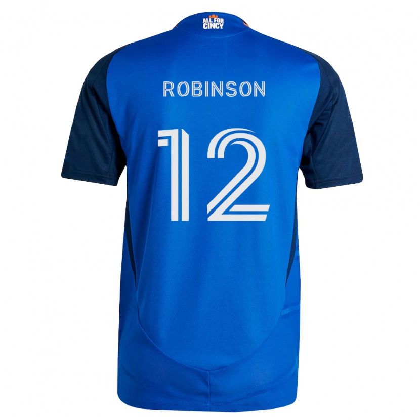 Danxen Kid Miles Robinson #12 Royal Blue Orange Home Jersey 2026/27 T-Shirt
