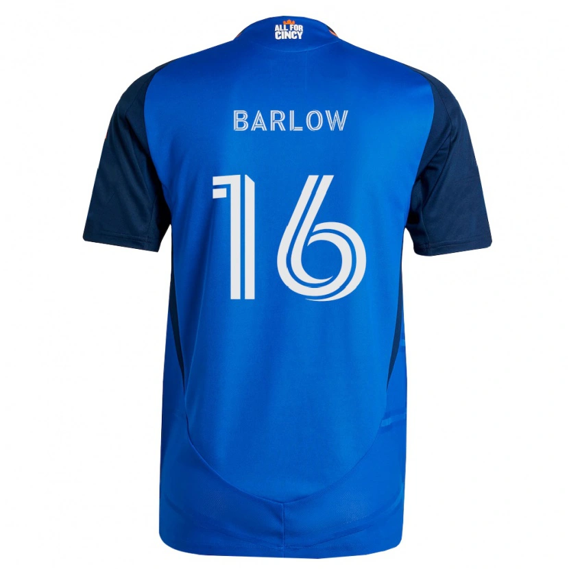 Danxen Kid Tom Barlow #16 Royal Blue Orange Home Jersey 2026/27 T-Shirt