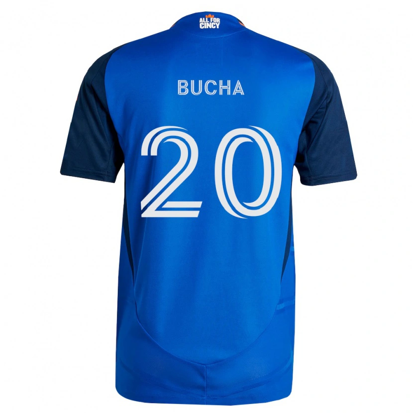 Danxen Kid Pavel Bucha #20 Royal Blue Orange Home Jersey 2026/27 T-Shirt