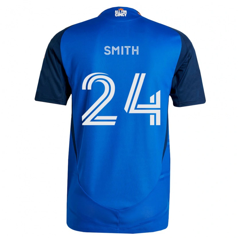 Danxen Kid Kyle Smith #24 Royal Blue Orange Home Jersey 2026/27 T-Shirt