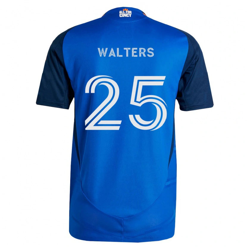 Danxen Kid Paul Walters #25 Royal Blue Orange Home Jersey 2026/27 T-Shirt