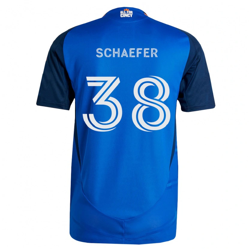 Danxen Kid Brian Schaefer #38 Royal Blue Orange Home Jersey 2026/27 T-Shirt