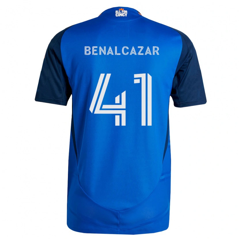 Danxen Kid Nico Benalcázar #41 Royal Blue Orange Home Jersey 2026/27 T-Shirt
