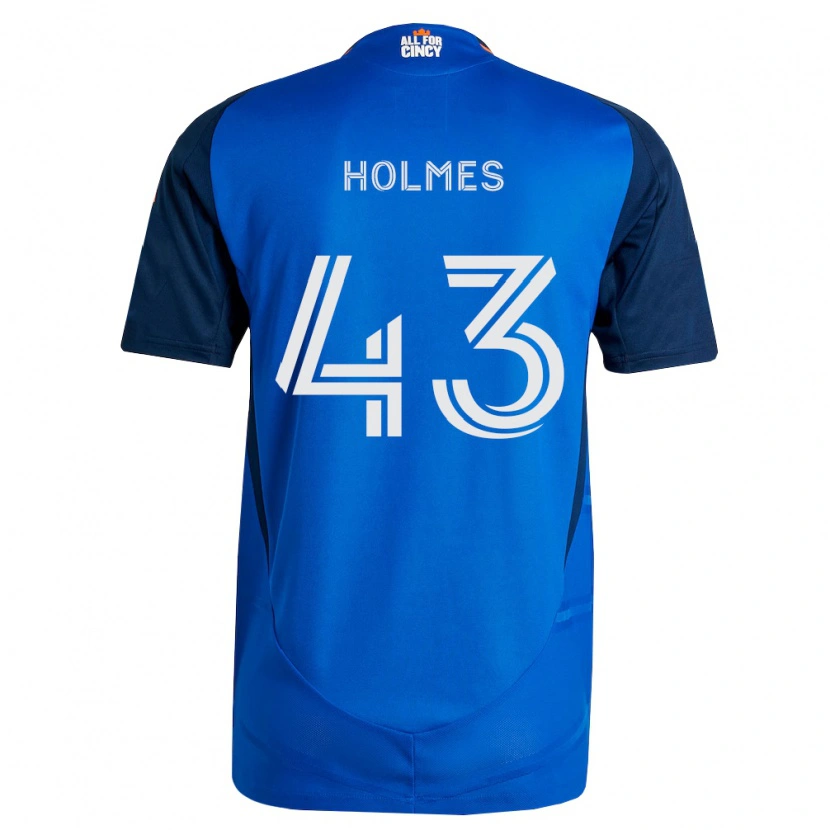 Danxen Kid Charlie Holmes #43 Royal Blue Orange Home Jersey 2026/27 T-Shirt