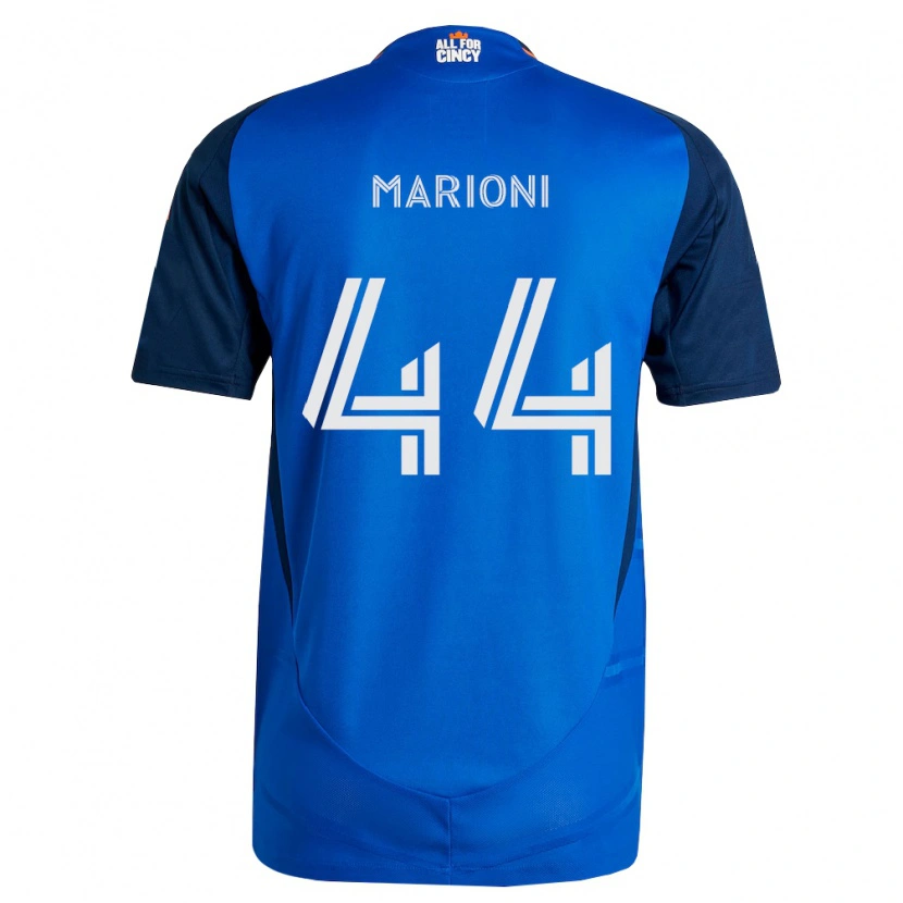 Danxen Kid Giovanni Marioni #44 Royal Blue Orange Home Jersey 2026/27 T-Shirt