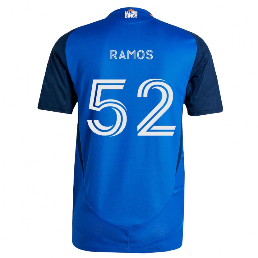 Danxen Kid Yair Ramos #52 Royal Blue Orange Home Jersey 2026/27 T-Shirt